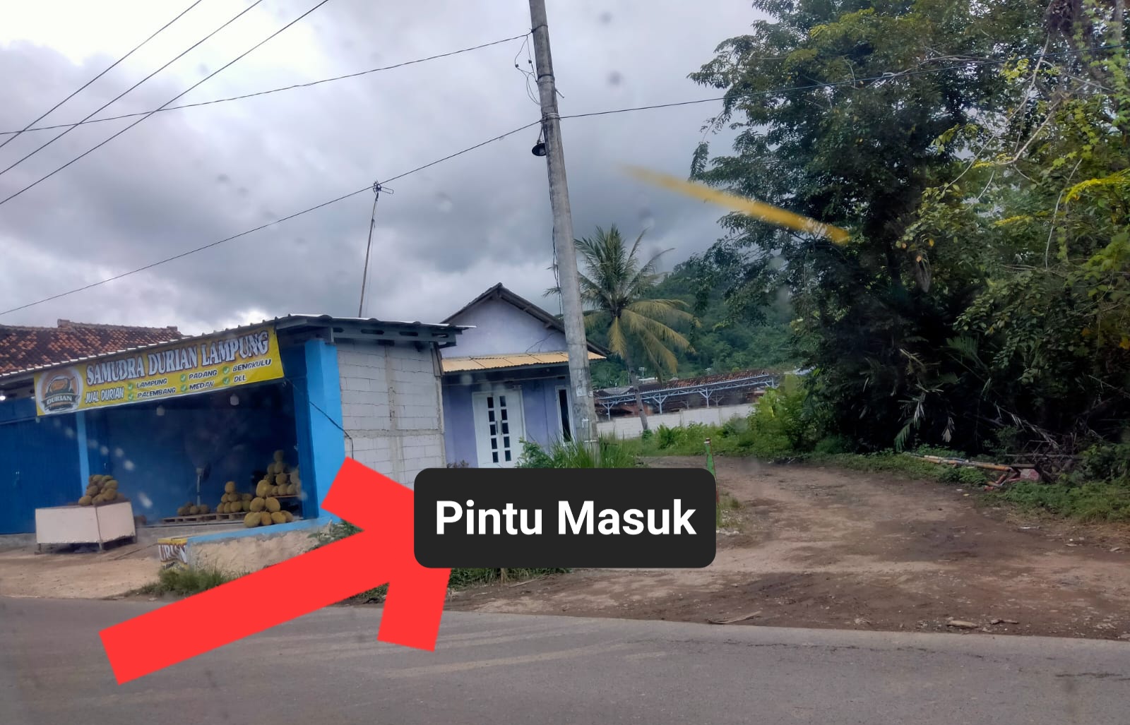 lokasi penambangan yang diduga ilegal
